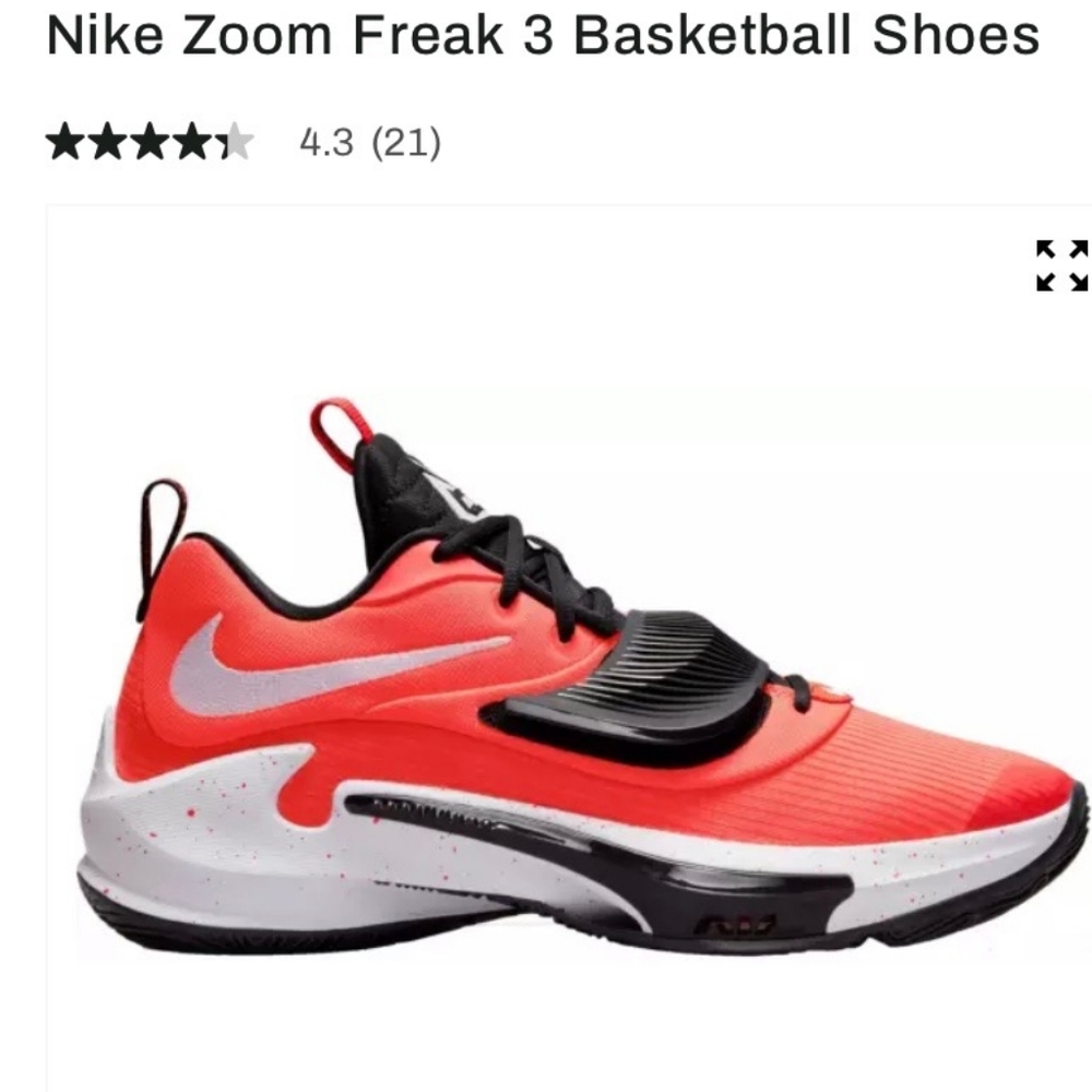 Nike Zoom Freak 3 Basketball Shoes